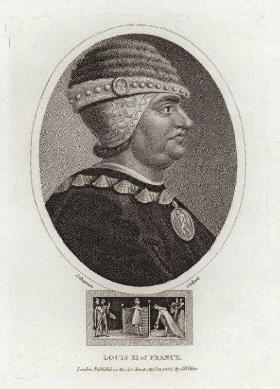 Louis XI of France by English School