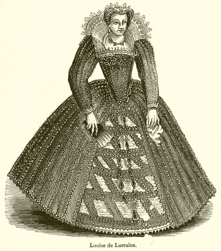 Louise de Lorraine by English School