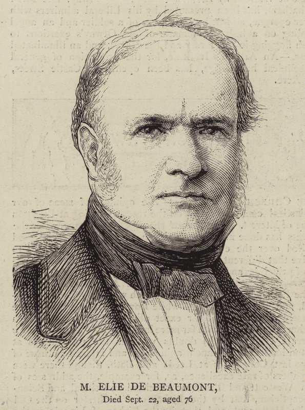 M Elie de Beaumont by English School