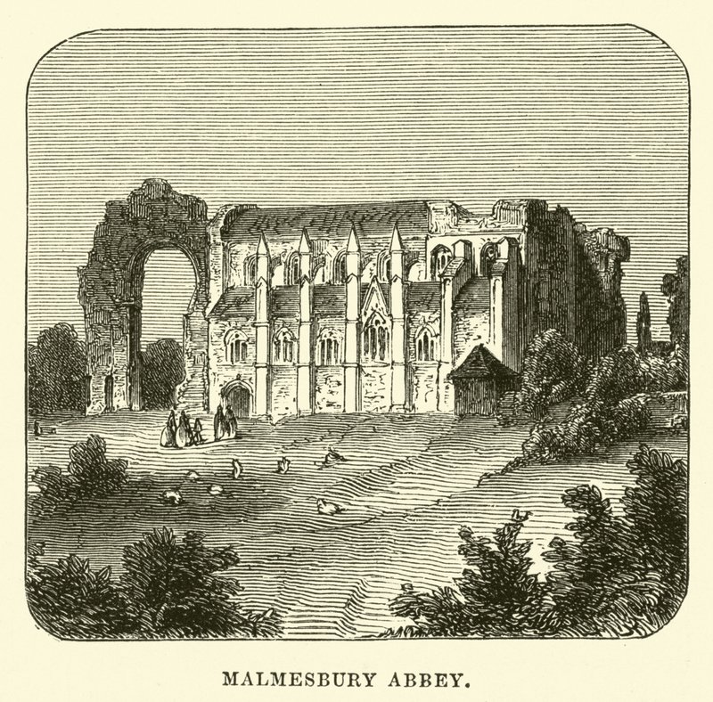 Malmesbury Abbey by English School