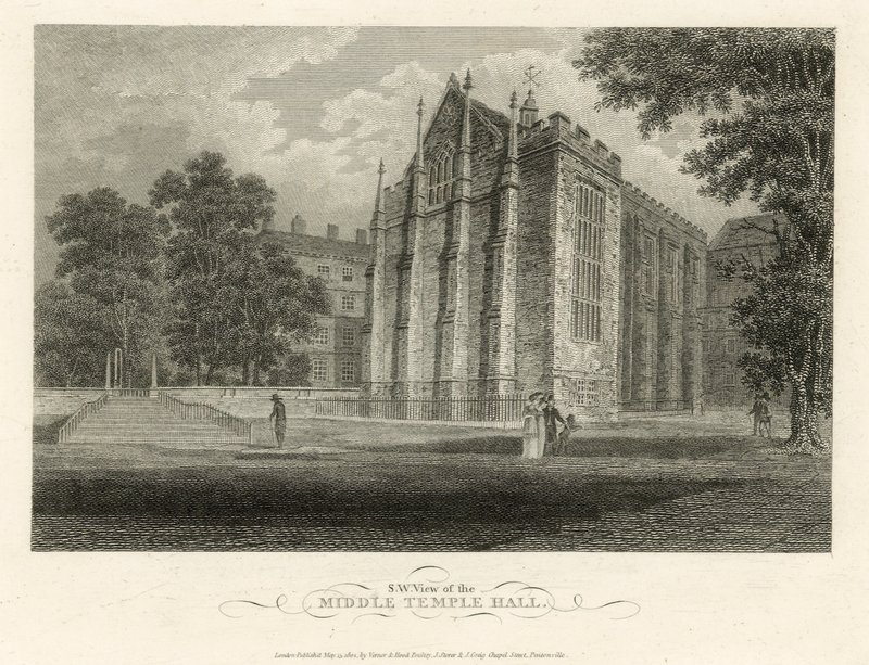 Middle Temple Hall by English School