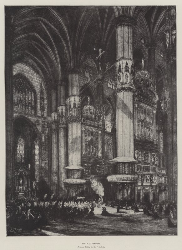 Milan Cathedral by English School