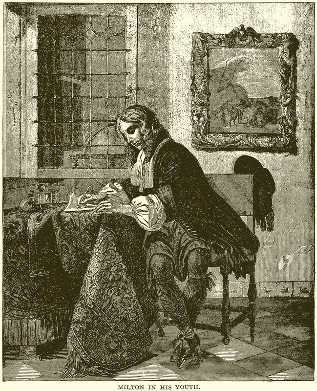 Milton in his Youth by English School