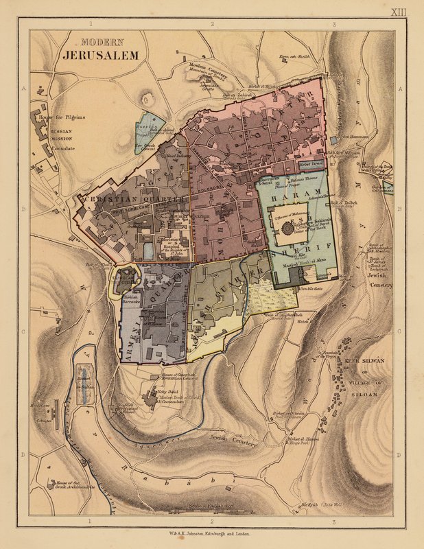 Modern Jerusalem by English School