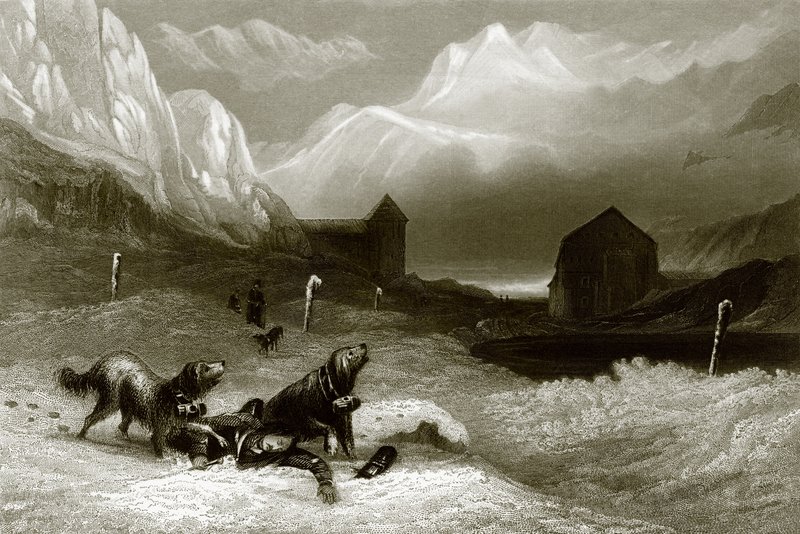 Mount St. Bernhard by English School