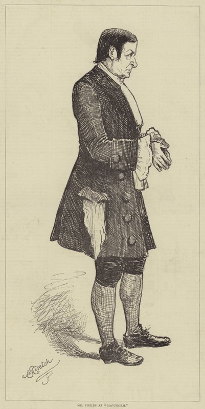 Mr Phelps as "Mawworm" by English School