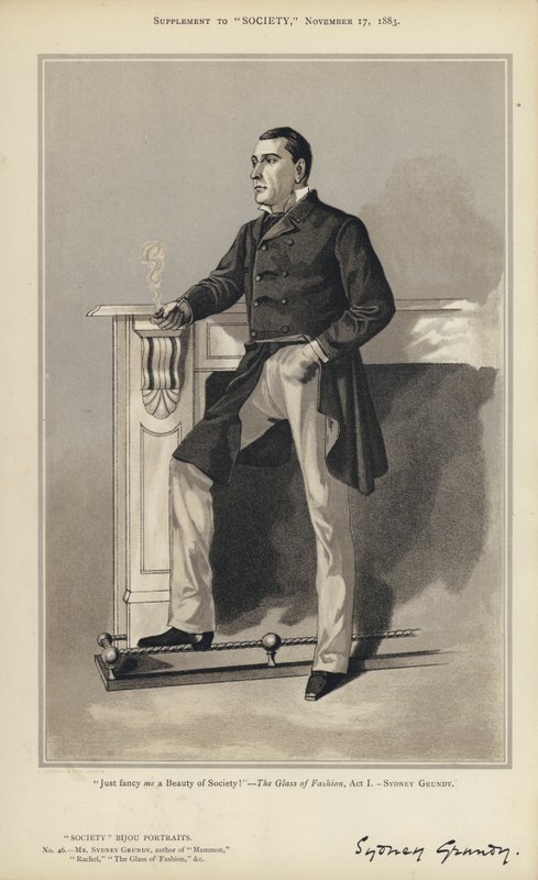 Mr Sydney Grundy by English School