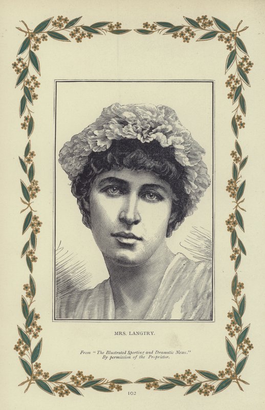 Mrs Langtry by English School