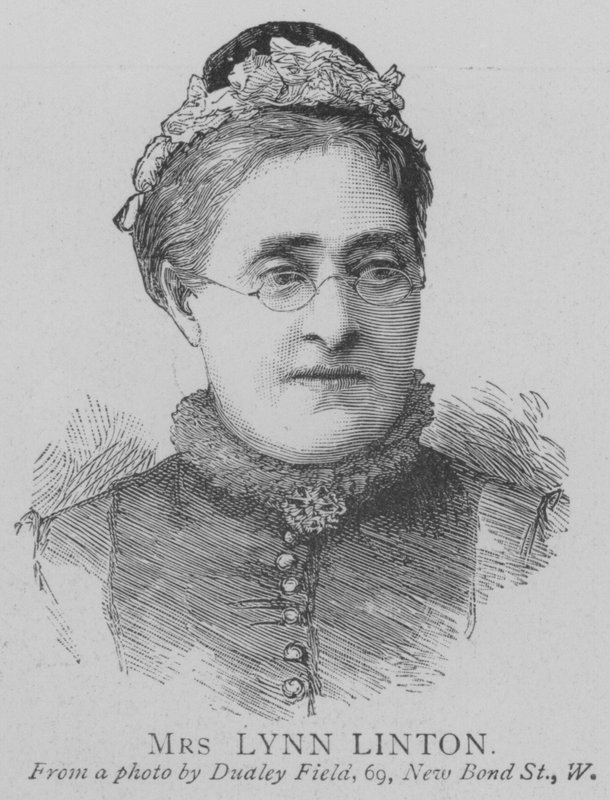 Mrs Lynn Linton by English School