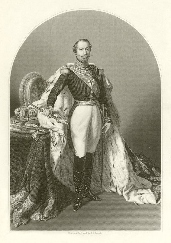 Napoleon III by English School