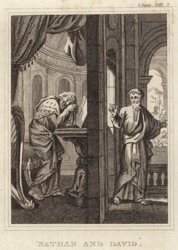 Nathan and David by English School