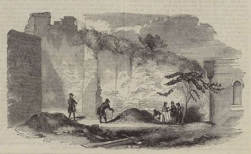 Old London Wall by English School