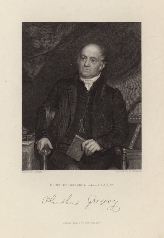 Olinthus Gregory by English School