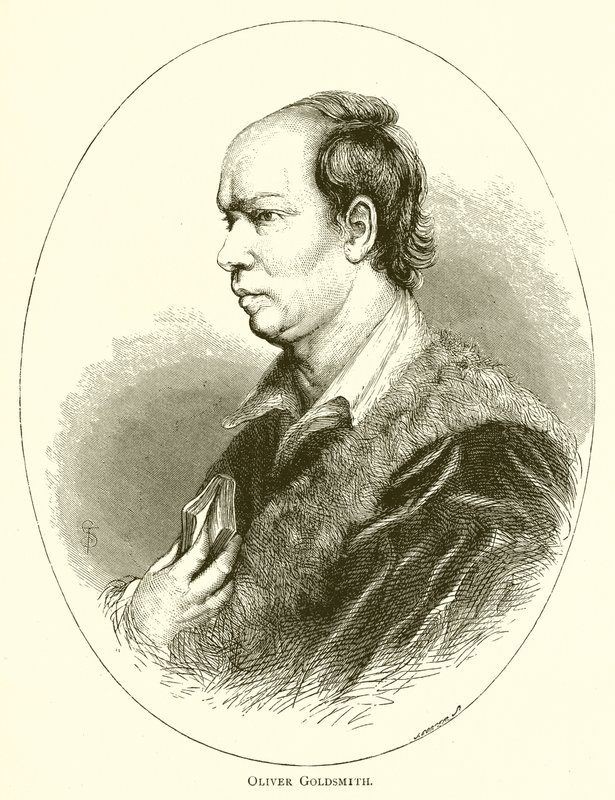 Oliver Goldsmith by English School
