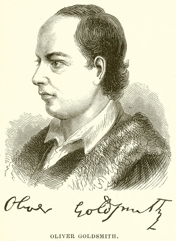 Oliver Goldsmith by English School