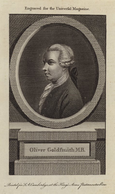 Oliver Goldsmith by English School