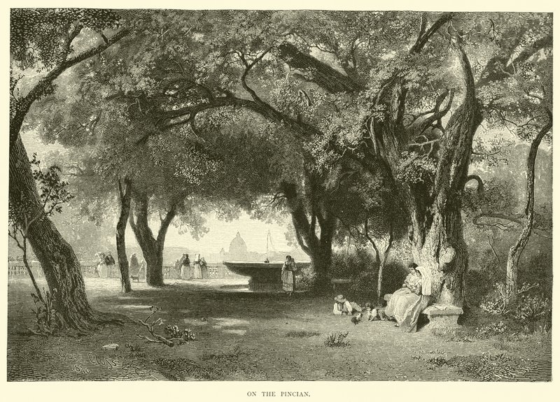 On the Pincian Hill by English School