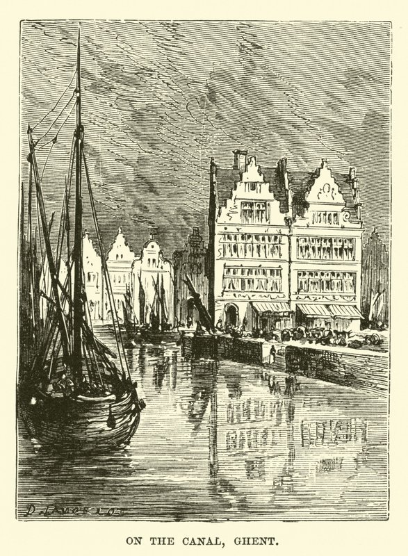 On the Canal, Ghent by English School