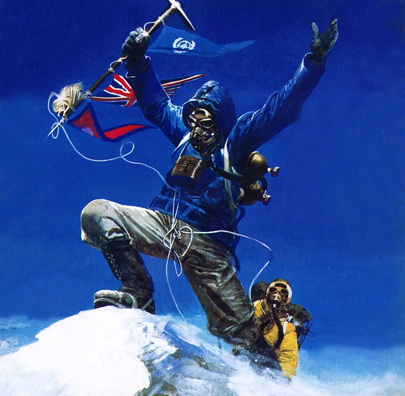 On the top of Everest by English School