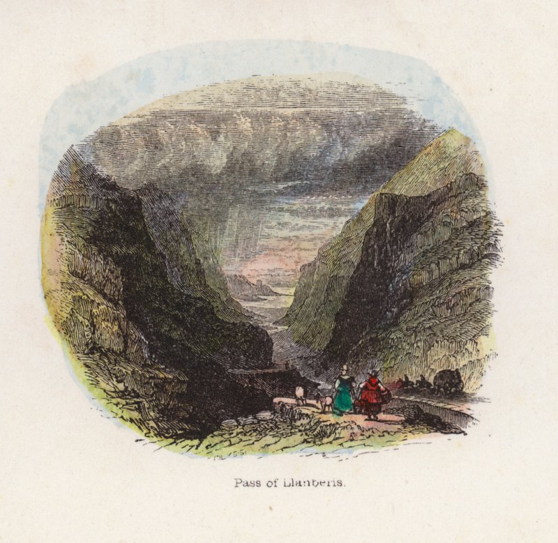 Pass of Llanberis by English School