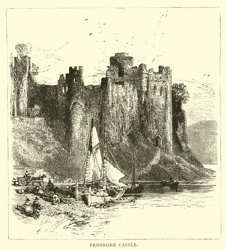 Pembroke Castle by English School