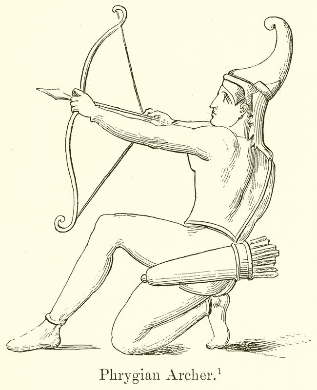 Phrygian Archer by English School