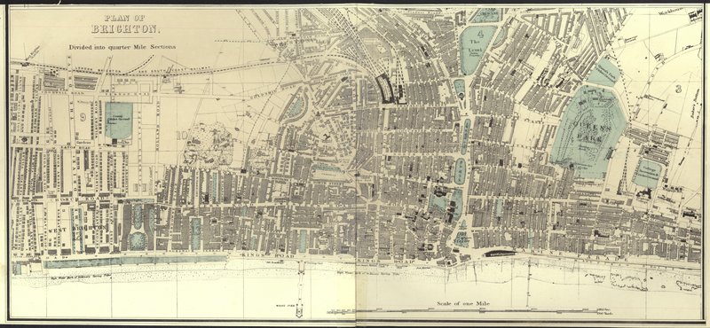 Plan of Brighton by English School