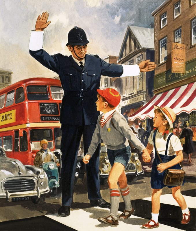 Policeman by English School