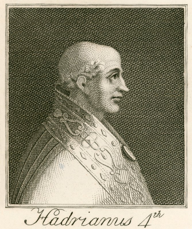 Pope Hadrian IV by English School