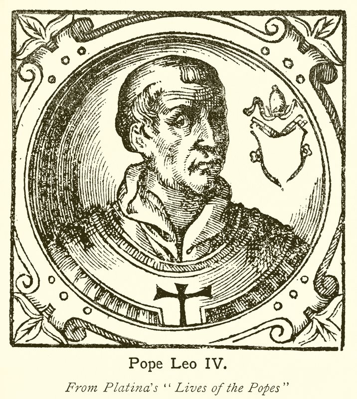 Pope Leo IV by English School