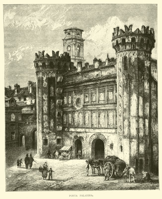 Porta Palatina by English School