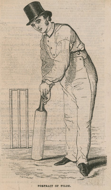 Portrait of Pilch by English School