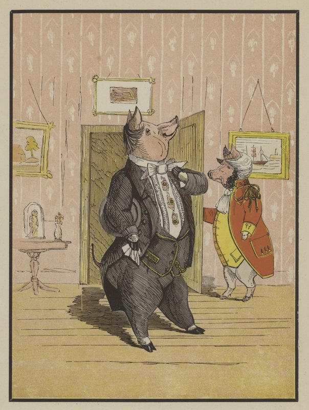 Precocious Piggy by English School