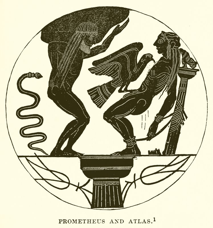 Prometheus and Atlas by English School