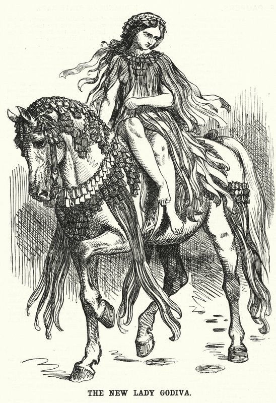 The New Lady Godiva by English School