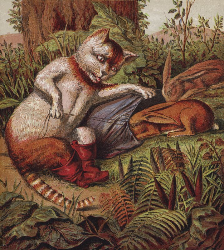 Puss In Boots by English School