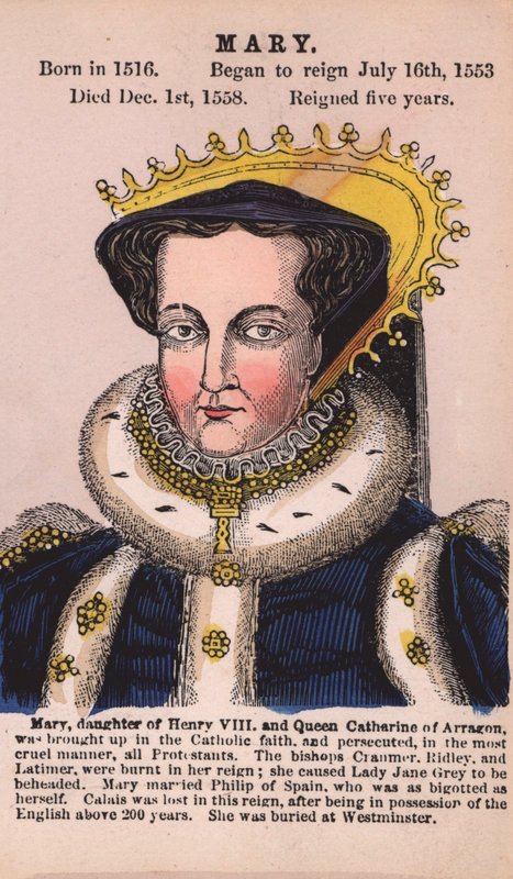 Queen Mary I by English School