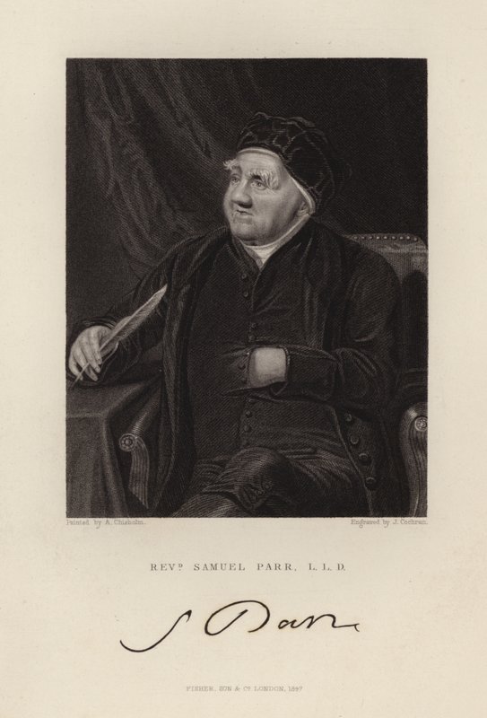 Reverend Samuel Parr by English School
