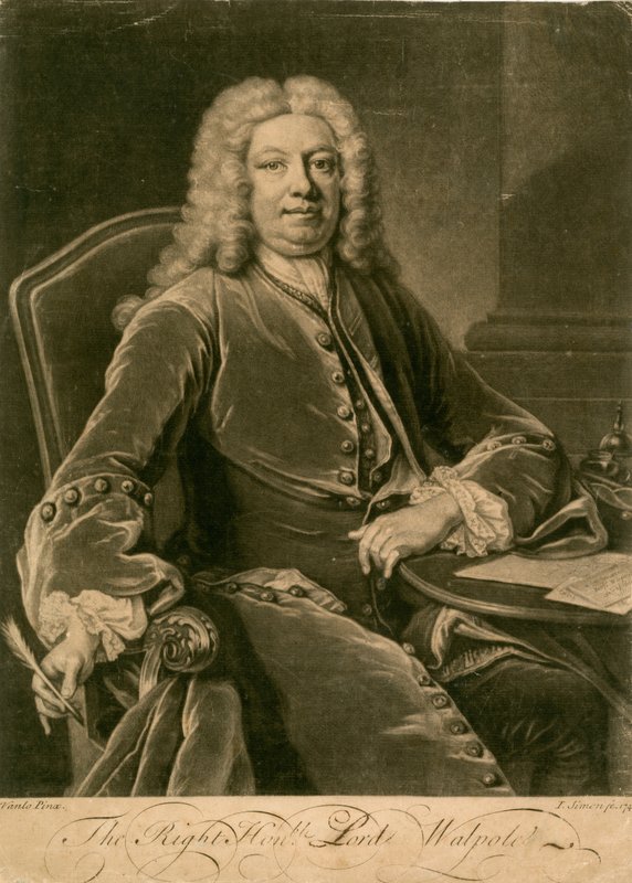 Robert Walpole by English School
