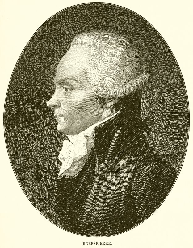 Robespierre by English School
