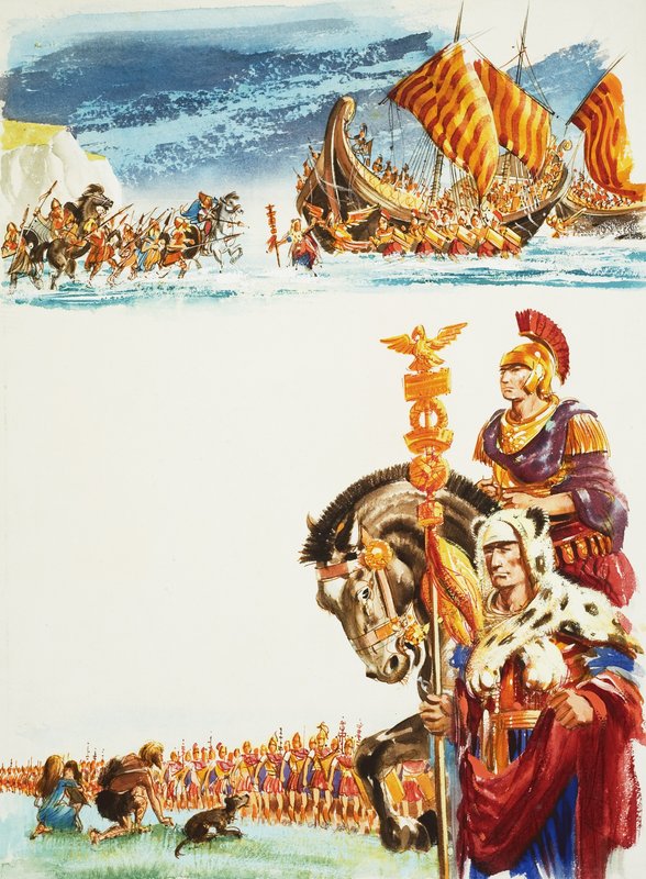 Roman Army by English School