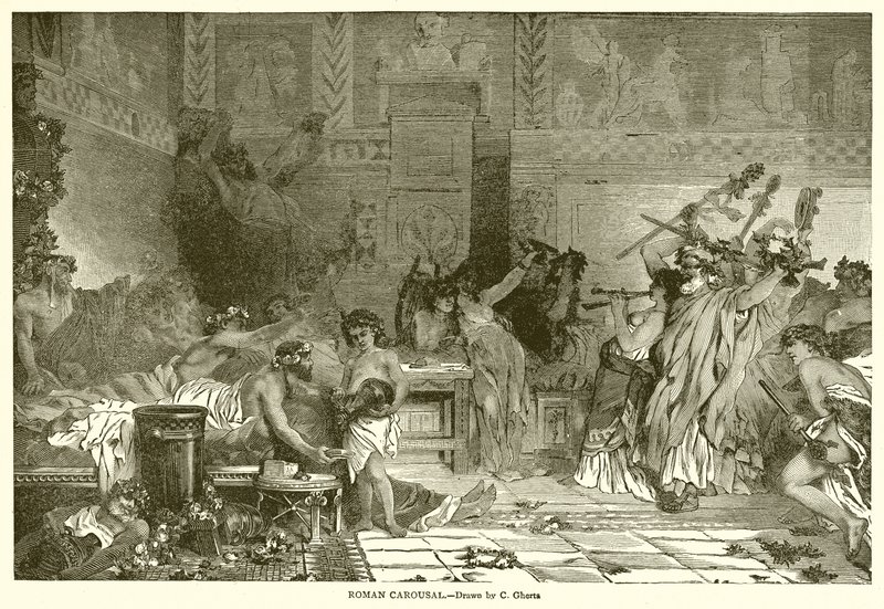 Roman Carousal by English School