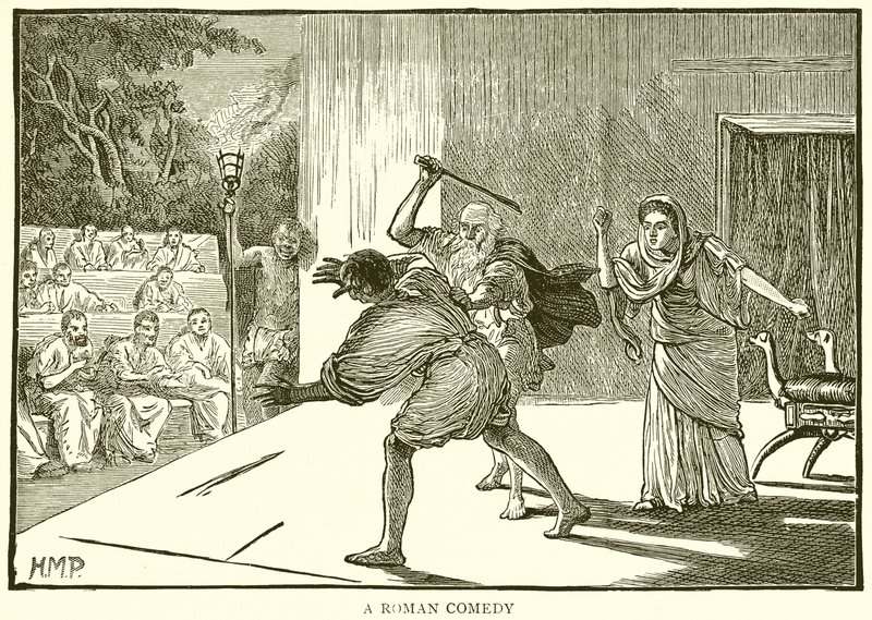 Roman Comedy by English School