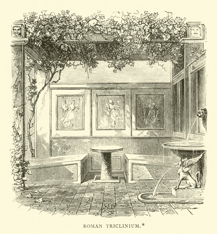 Roman Triclinium by English School