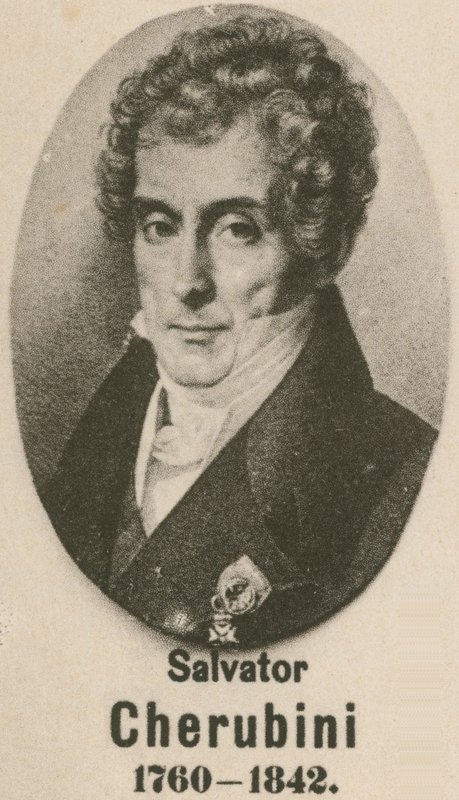 Salvator Cherubini by English School