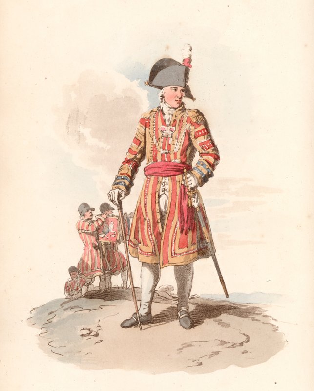 Sergeant Trumpeter by English School