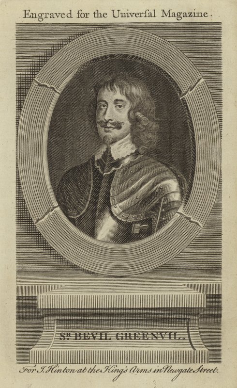 Sir Bevil Greenvil by English School