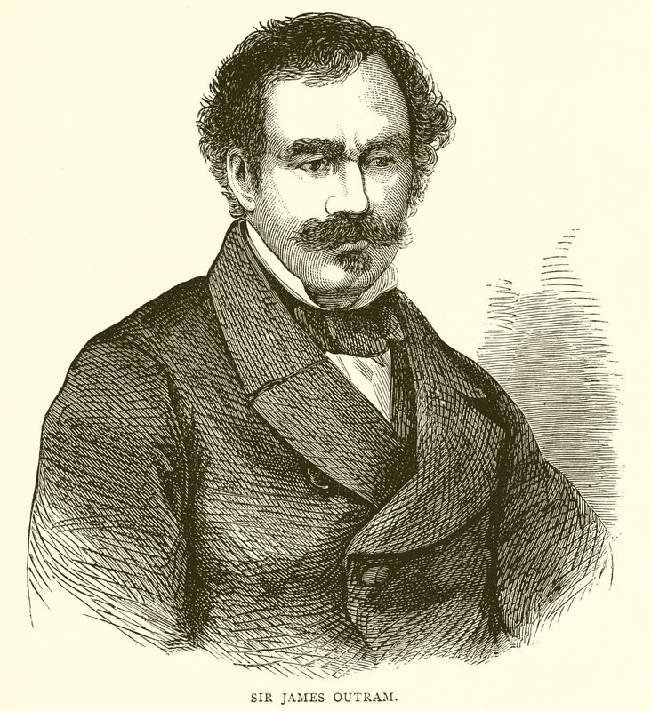 Sir James Outram by English School