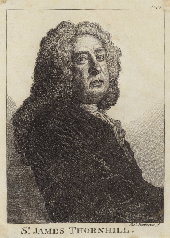 Sir James Thornhill by English School