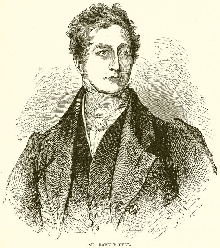 Sir Robert Peel by English School